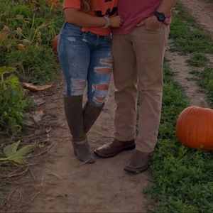 Distressed American Eagle Jeans